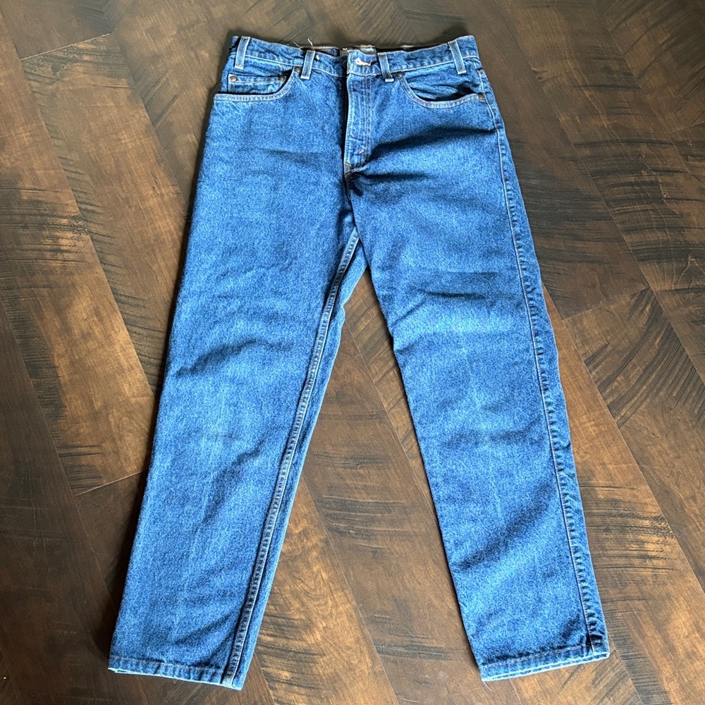 Levi's Women's Straight Leg Blue Denim Jeans